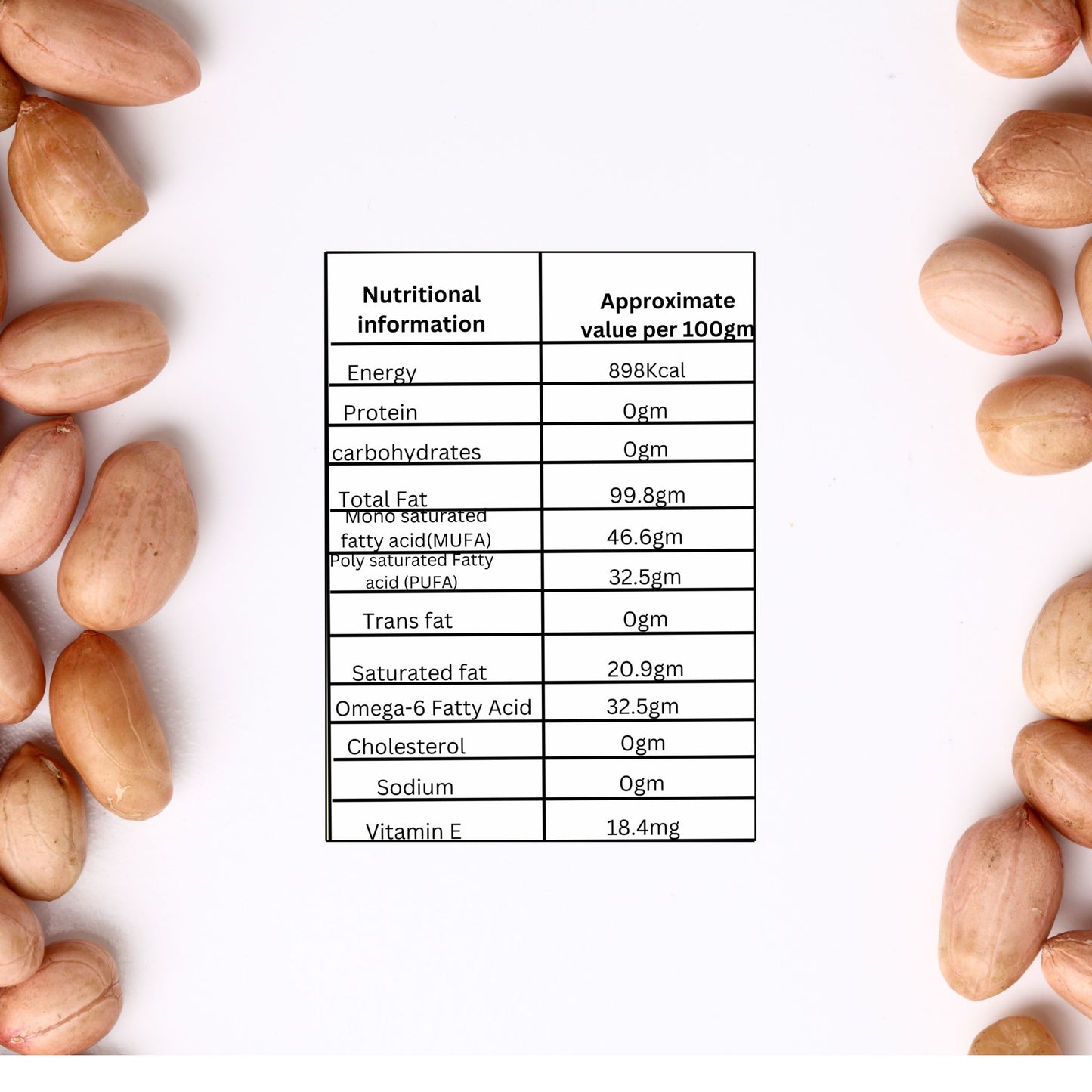 Farmave cold pressed grundnut oil